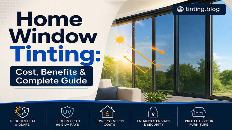 Home Window Tinting: Cost, Benefits & Complete Guide